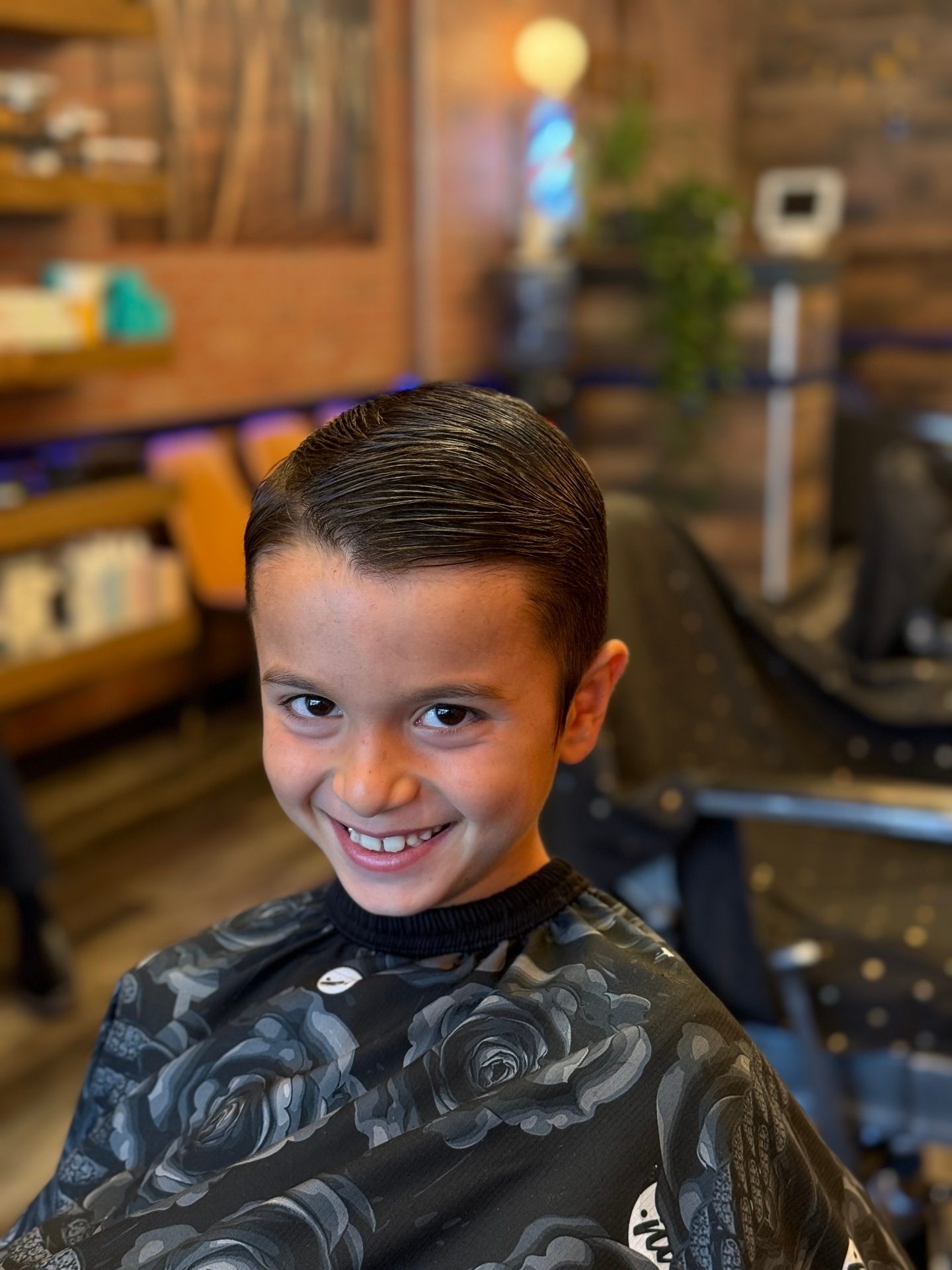 Kid's haircut at Alfani's Barbershop Denver